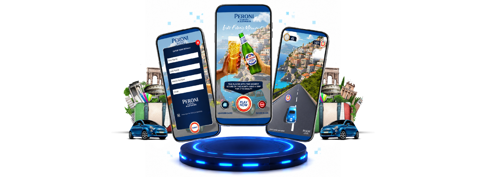 Peroni Amalfi Coast Campaign