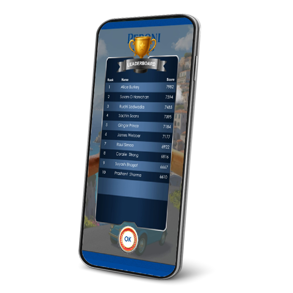 Leaderboard Screen